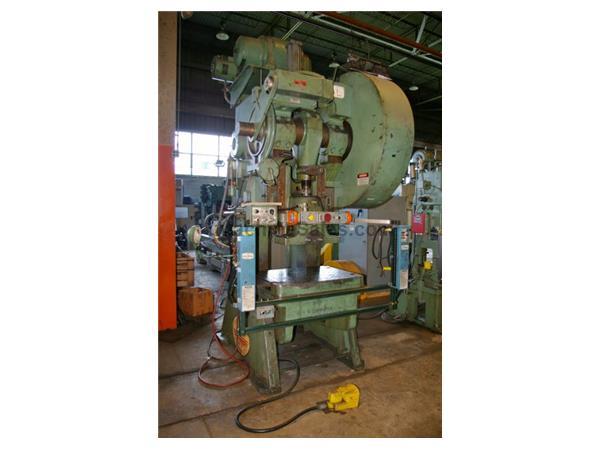 100 TON FEDERAL #100 FLYWHEEL TYPE OPEN BACK INCLINABLE PRESS