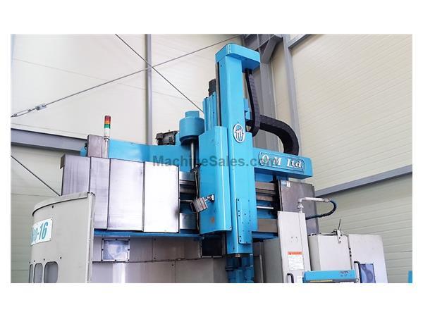 O M Ltd Neo-16 63&quot; CNC Vertical Boring Mill