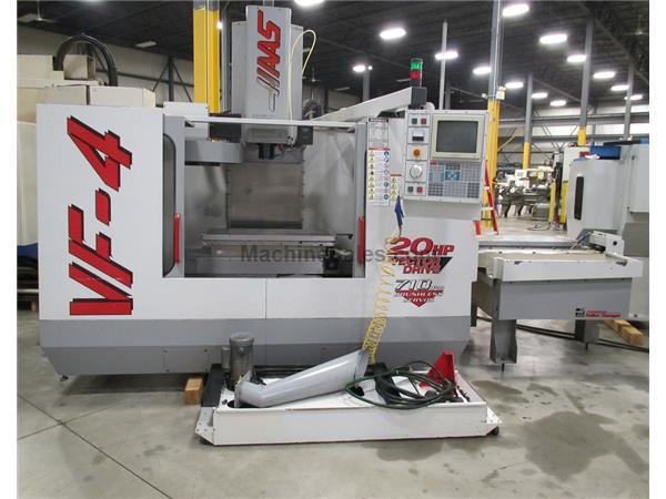 1998 Haas VF-4APC Vertical Machining Center with Pallets, 50&quot; X 20&quo