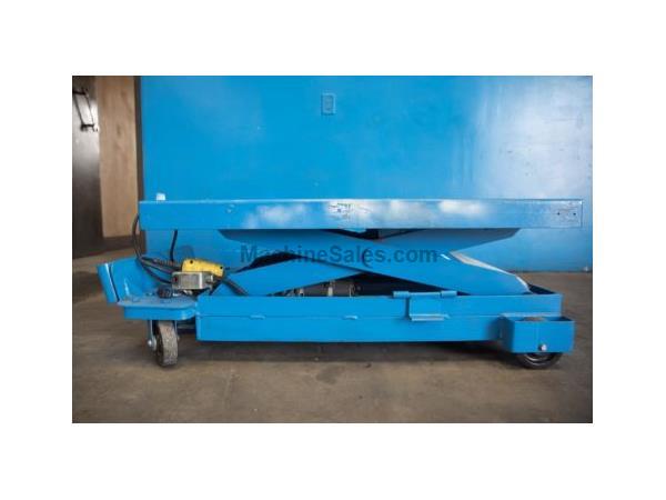 1100 lb. Southworth #CLL1.1-26, hydraulic scissor lift table, 24&quot; x 40&quot; table, 36.5&quot; raised height, 1/2 HP, #7486