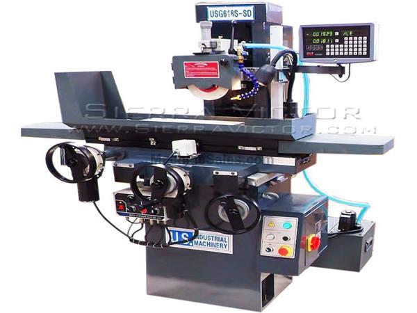 U.S. INDUSTRIAL 2-Axis Automatic Toolroom Surface Grinder USG618S-SD