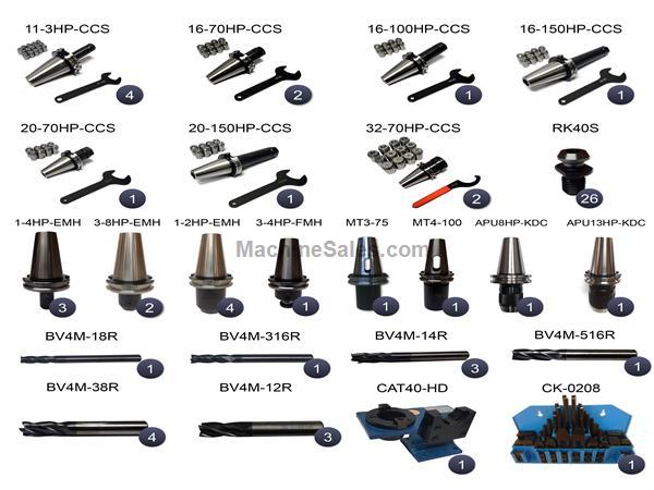 CAT40 HURCO 209 Piece Tooling Package