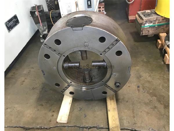31&quot; ROTOMORS 4-JAW Self Centering Hydraulic Chuck with 15&quot; Bore