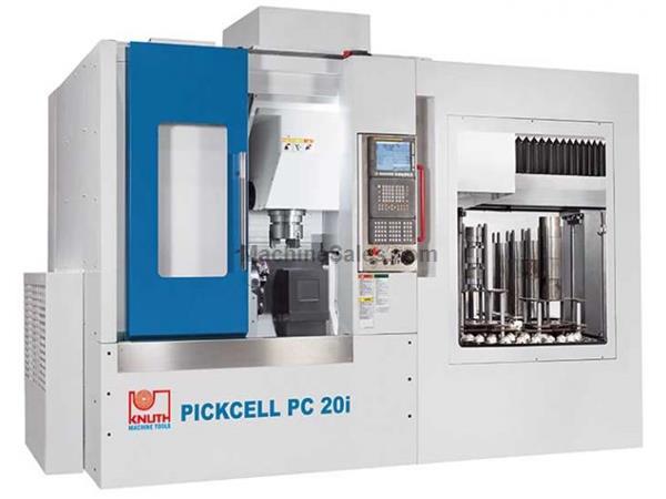 KNUTH MODEL "PickCell PC 20i" CNC VERTICAL LATHE