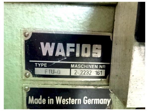 Wafios Model FTU-0 Spring Coiling Machine
