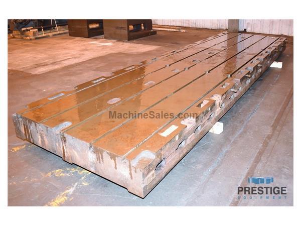 Reference #30974  T-Slotted Floor Plates (4) 60&quot; x 218.75&quot; x 10&q