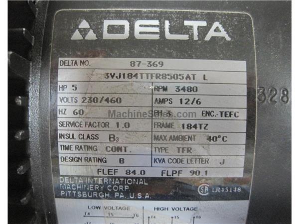 Motor 5/3 230/460V Delta