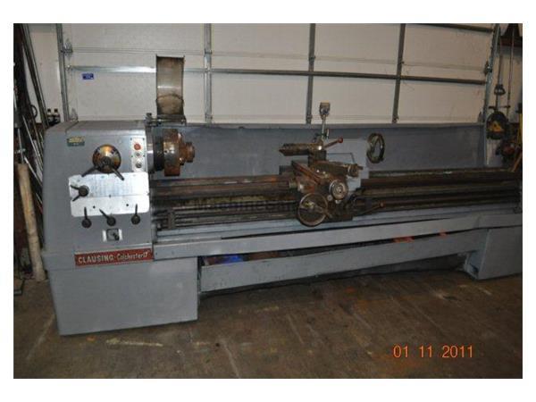 17" X 120" CLAUSING COLCHESTER ENGINE LATHE