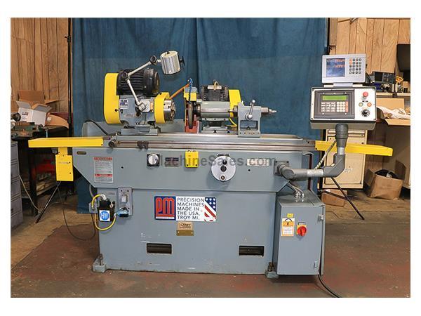 12&quot; Swing 28&quot; Centers Parker-Majestic 2EA, NEW 1998, PROGRAMMABLE INFEED OD GRINDER, 6-JAW CHUCK, DRO, COOLANT
