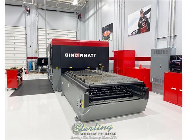 Cincinnati #CL-965, fiber laser, 5000 watt, 5' x10' table, 121" X, 61" Y, 10&quo