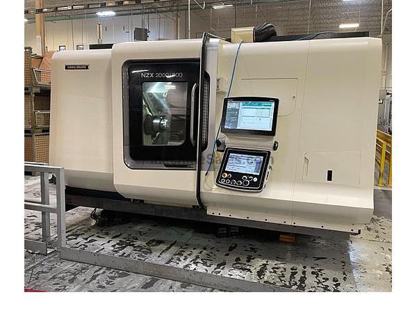DMG Mori Seiki NZX-2000/800STY3 - 9 Axis CNC Twin Spindle Turning Center Lo