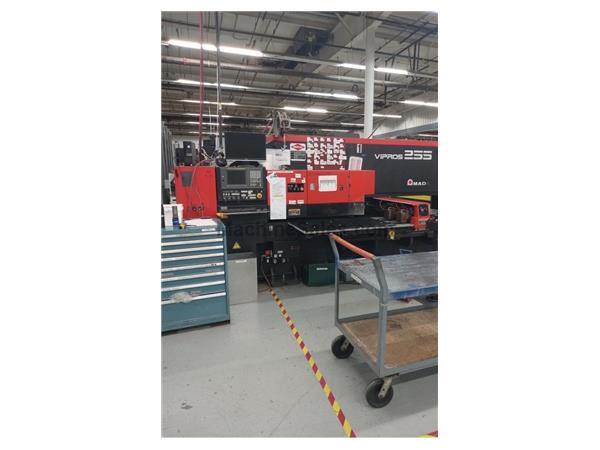 2000 Amada Vipros 255, 22 Ton, 50&quot; x 50&quot; Hydraulic Turret Punch