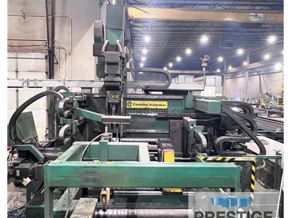 Controlled Automation DRL-348TC Beam Drill Line with Hem Saw, Conveyor &amp