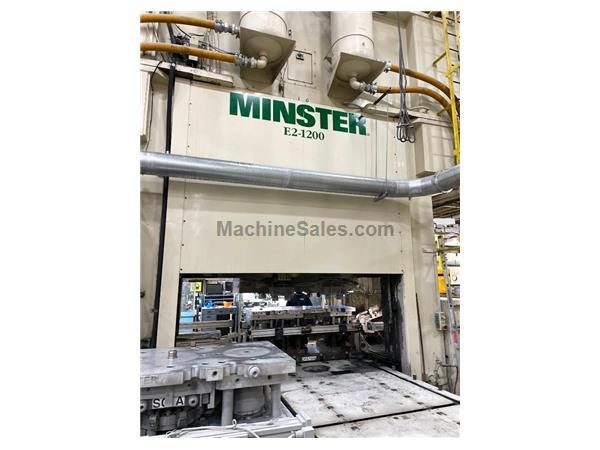 Minster E2-1200-120-60 Straight-Side Transfer Press