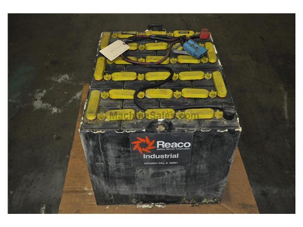 REACO INDUSTRIAL ELECTRIC FORKLIFT BATTERY