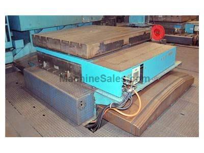 72&quot; x 72&quot; Giddings &amp; Lewis CNC Rotary Table &amp; Infeeding S