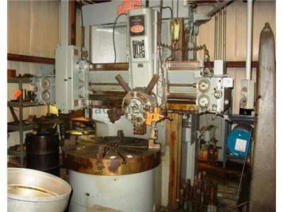 52&quot; BULLARD DYNATROL VERTICAL TURRET LATHE ( WITH OVERSIZED TABLE )