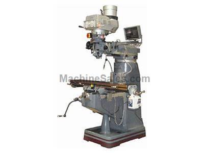 GMC model GMM-949 Knee Mill available with variable speed or step pulley