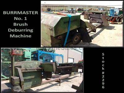 BURRMASTER #1 Debur Machine 3" OD x 120" Max.