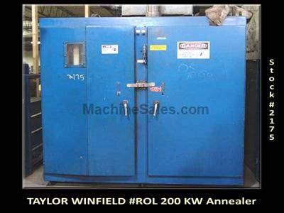 TAYLOR WINFIELD #ROL 200 KW Tube Annealer