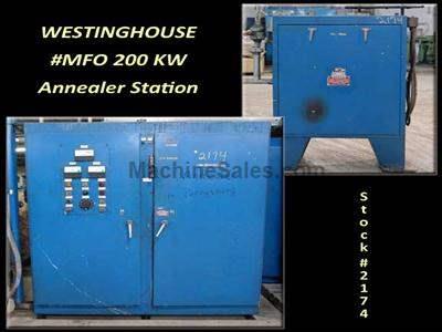 WESTINGHOUSE 200 KW Tube Annealer WESTINGHOUSE 200 KW Tube Annealer