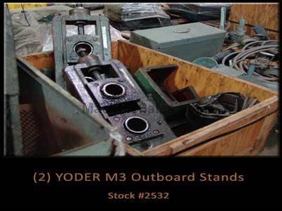 (2) YODER M3 Outboard Stands