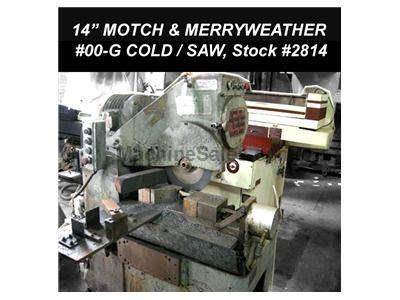 14&quot; MOTCH & MERRYWEATHER #00-G Cold Saw