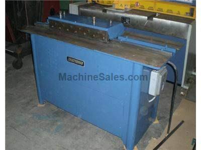 Used Lockformer Button Punch Snap Lock Machine   Model 24 ga.