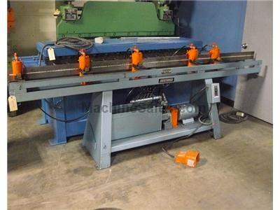 Lockformer TDC Hydraulic Duct Notcher   18 Ga. Capacity