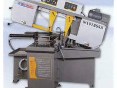 Semi-Auto Miter Cutting Bandsaw Model  #W1318SSA  (Semiautomatic)