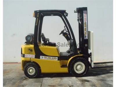 5000LB Forklift, OSHA Compliant, Tier 3, 3 Stage, Side Shift, Solid Pneumatic Tires