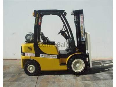 5000LB Forklift, OSHA Compliant, Tier 3, 3 Stage, Side Shift, Solid Pneumatic Tires