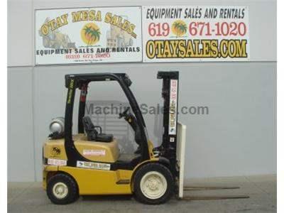 5000LB Forklift, Pneumatic Tires, 3 Stage, Side Shift, Propane, Automatic Transmission, Low Hours