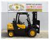 8000LB Forklift, Diesel Power, 3 Stage, Side Shift, Solid Pneumatic Tires, Low Hours