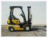 4000LB Forklift, OSHA Compliant, Tier 3, 3 Stage, Side Shift, Solid Pneumatic Tires