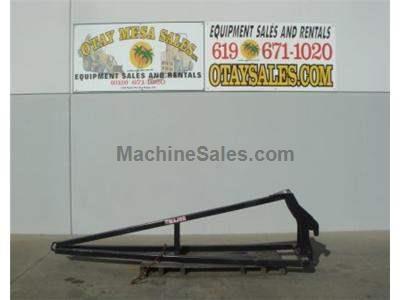 12 Foot Truss Boom for Telehandler Reach Trucks, Universal Mounting 1400 LB Capacity