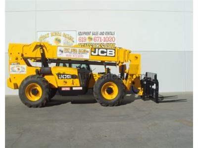 10000LB Telehandler Reach Truck, 56 Foot Reach Height, Body Tilt, 4 Wheel Drive, Auxiliary Hydraulics