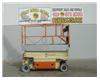 Electric Scissorlift, Narrow Aisle, 30 Inch Width, 26 Foot Working Height, Deck Extension