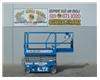 Electric Scissor Lift, 25 Foot Working Height, Narrow 30 Inch Width Fits Through Standard 