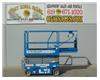 Electric Scissor Lift, 25 Foot Working Height, Narrow 30 Inch Width Fits Through Standard 