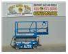 Electric Scissor Lift, 25 Foot Working Height, Narrow 30 Inch Width Fits Through Standard 