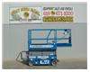 Electric Scissor Lift, 25 Foot Working Height, Narrow 30 Inch Width Fits Through Standard 