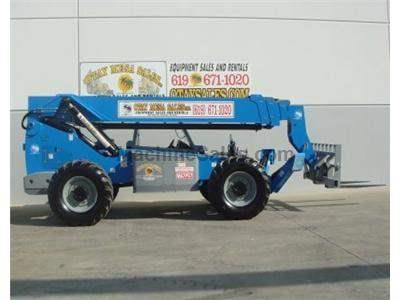 10000LB Telehandler Reach Forklift, 56 Foot Reach, Body Tilt, Diesel, 4 Wheel Drive, Auxiliary Hydraulics
