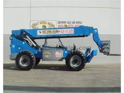 10000LB Telehandler Reach Forklift, 56 Foot Reach, Body Tilt, Diesel, 4 Wheel Drive, Auxiliary Hydraulics