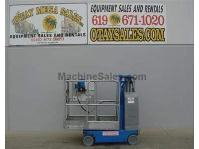 Single Man Lift, 18 foot Working Height, Self Propelled, 500lb Capacity, Compact Design 2.5 feet Wide