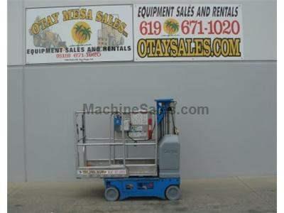 Single Man Lift, 18 foot Working Height, Self Propelled, 500lb Capacity, Compact Design 2.5 feet Wide