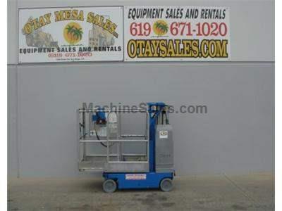 Single Man Lift, 18 foot Working Height, Self Propelled, 500lb Capacity, Compact Design 2.5 feet Wide