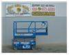 Electric Scissor Lift, 25 Foot Working Height, Narrow 30 Inch Width Fits Through Standard 