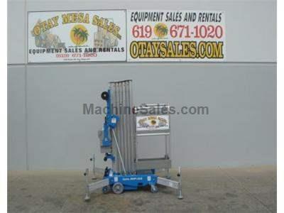 Single Man Lift, 36 Foot Working Height, Self Propelled, 350lb Capacity, Compact Design 2.5 feet Wide