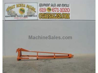Truss Boom Attachment for Forklifts, 12 Foot Fixed Length